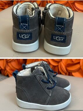 UGG Gray Suede Kristjan Chukka Boots